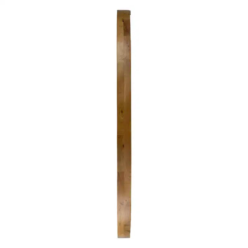 24 x 36 Inch Oval Wall Mirror with Wood Frame