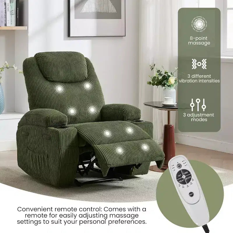 Comfort Recliner Chair for Living Room, Stylish & Durable Modern Lounge Seating, Ergonomic Back Support, Easy Assembly, Ideal for Home Relaxation