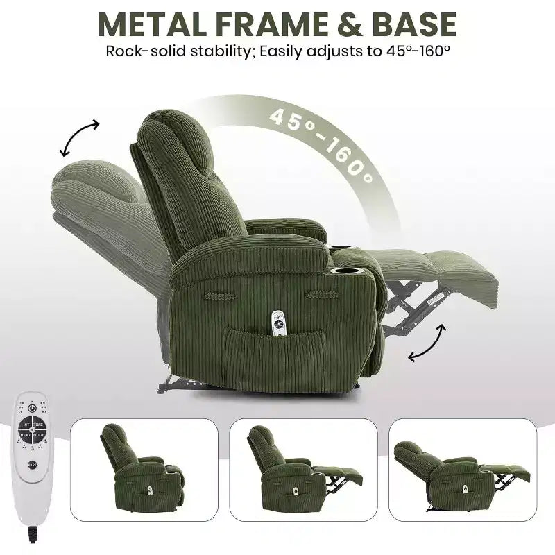 Comfort Recliner Chair for Living Room, Stylish & Durable Modern Lounge Seating, Ergonomic Back Support, Easy Assembly, Ideal for Home Relaxation