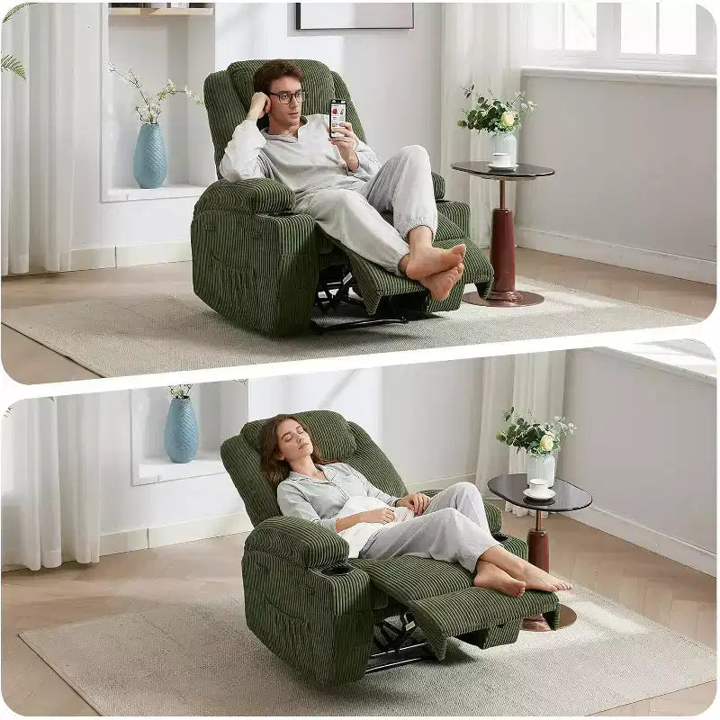 Comfort Recliner Chair for Living Room, Stylish & Durable Modern Lounge Seating, Ergonomic Back Support, Easy Assembly, Ideal for Home Relaxation
