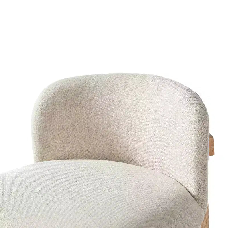 Christopher Knight Home Sabrina Farmhouse Rubberwood Upholstered Counter Stools with Curved Backrest (Set of 2)