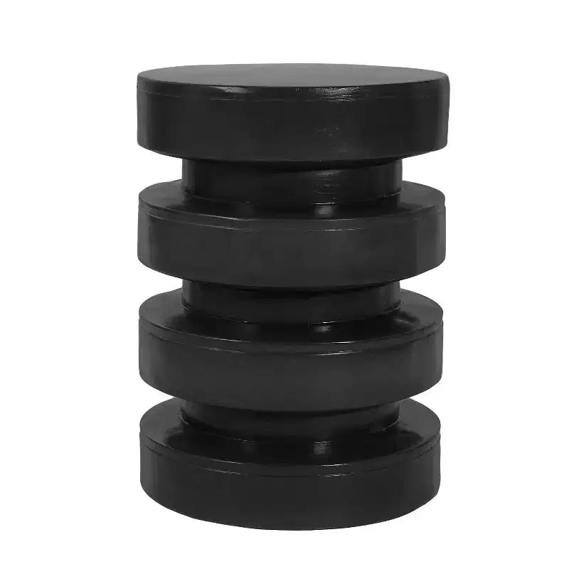 Round End Table MGO Side Table for Indoor Outdoor, Accent Table Sofa Side Table Cocktail Table Plant Stand - ModernLuxe