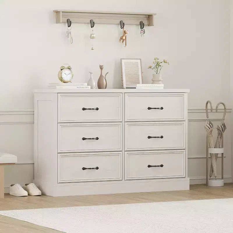 Modern Drawer Bedside Table Storage Cabinet, for Bedroom Organization, Space-Saving Furniture, Durable Construction