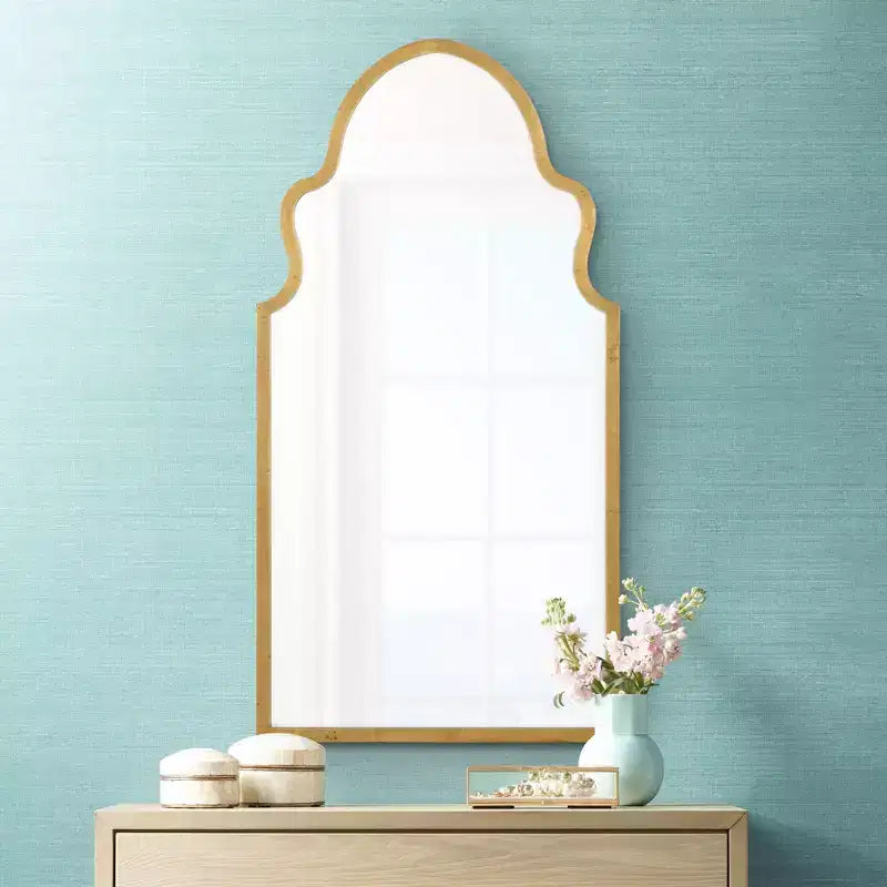 Cooper Classics Lincoln Gold Leaf 20 x 37 3/4 Wall Mirror