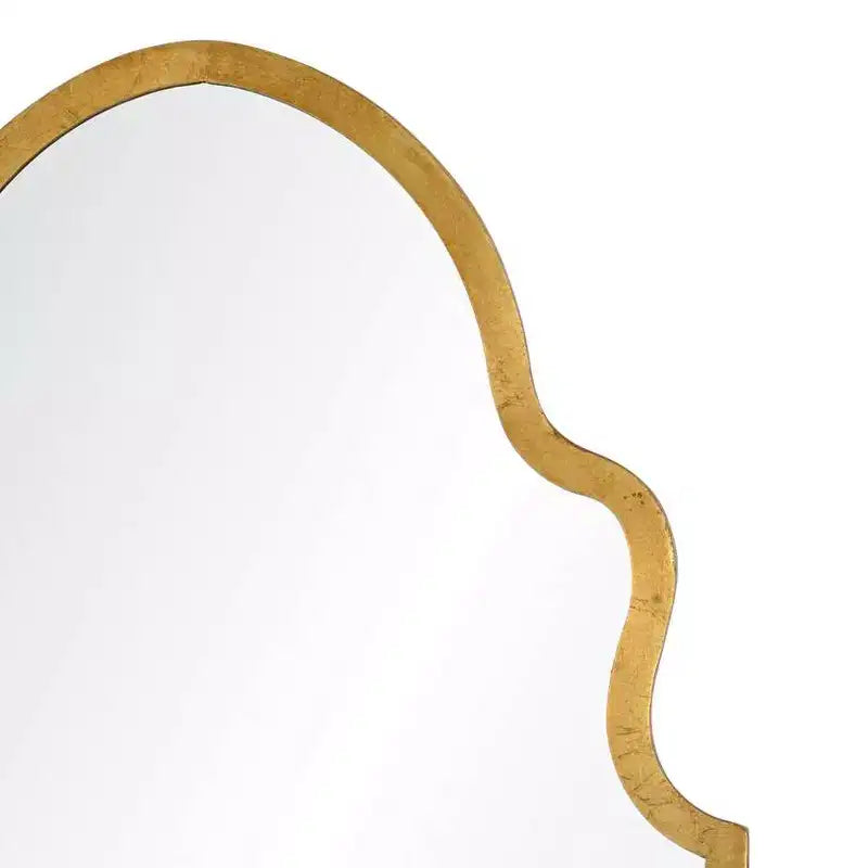 Cooper Classics Lincoln Gold Leaf 20 x 37 3/4 Wall Mirror