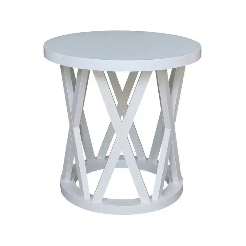 24 Ceylon Round End Table - International Concepts
