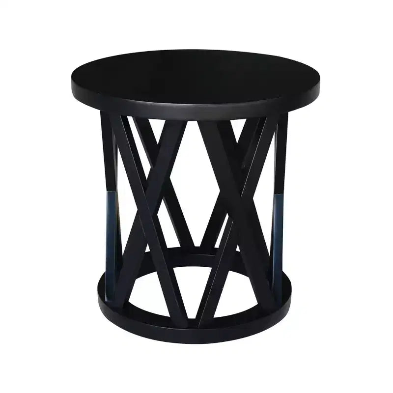 24 Ceylon Round End Table - International Concepts