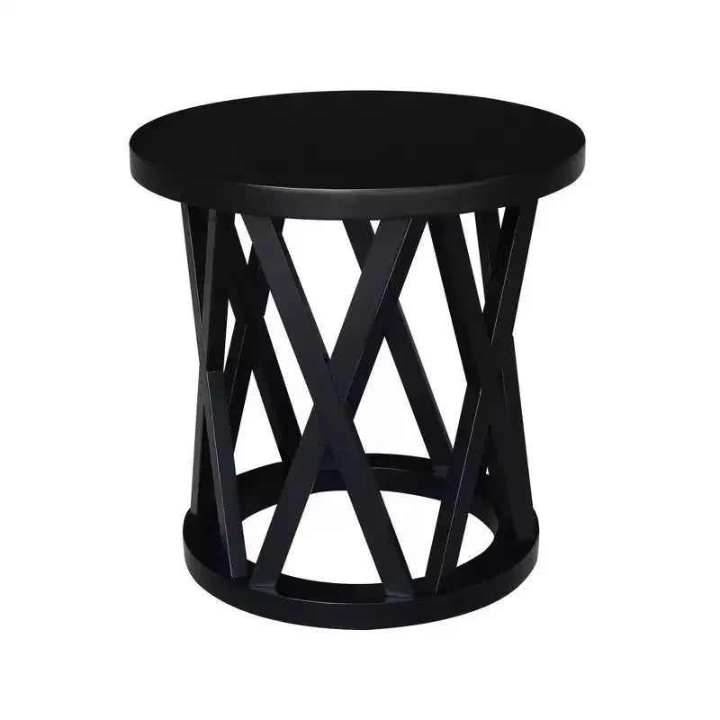 24 Ceylon Round End Table - International Concepts